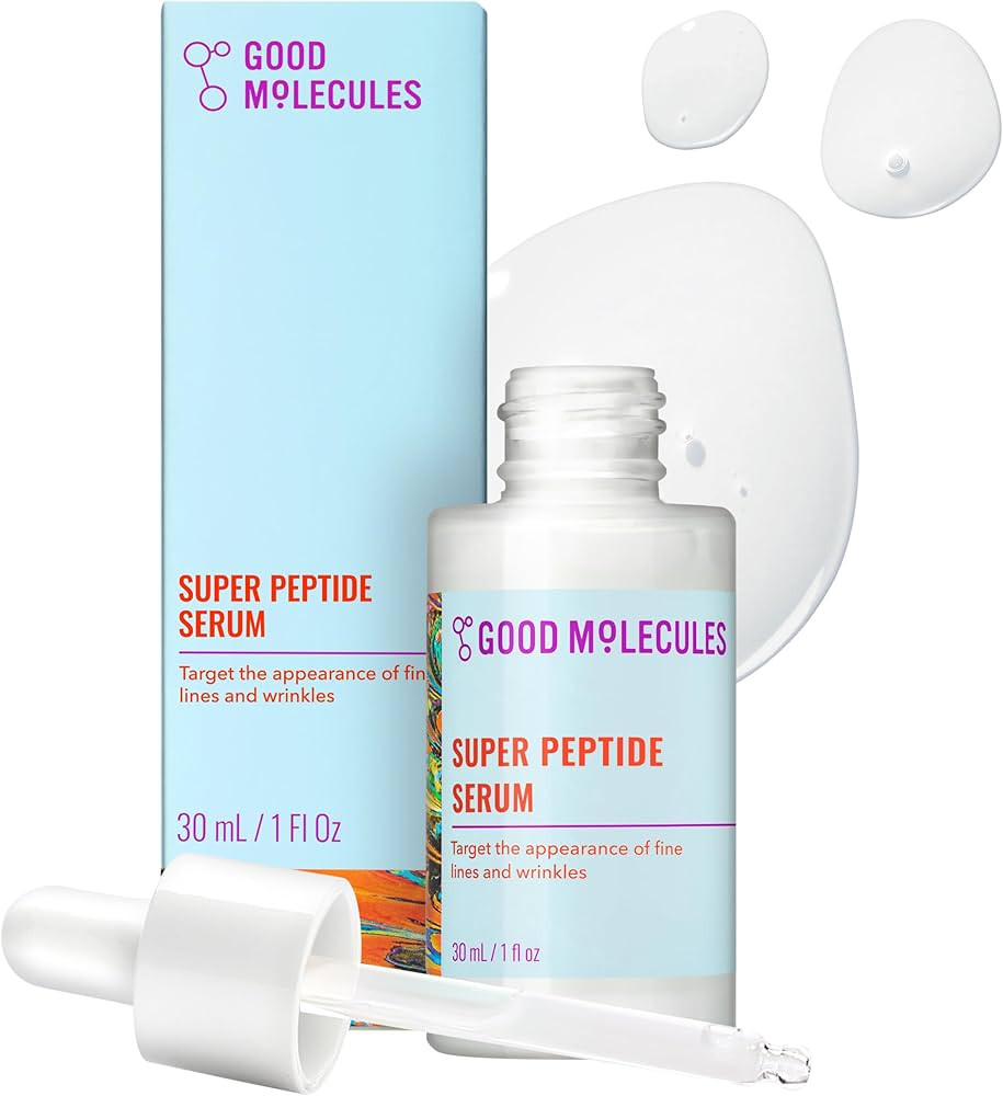 Good Molecules Super Peptide Serum - Anti-aging Facial Serum with Peptides and Copper Tripeptides... | Amazon (US)