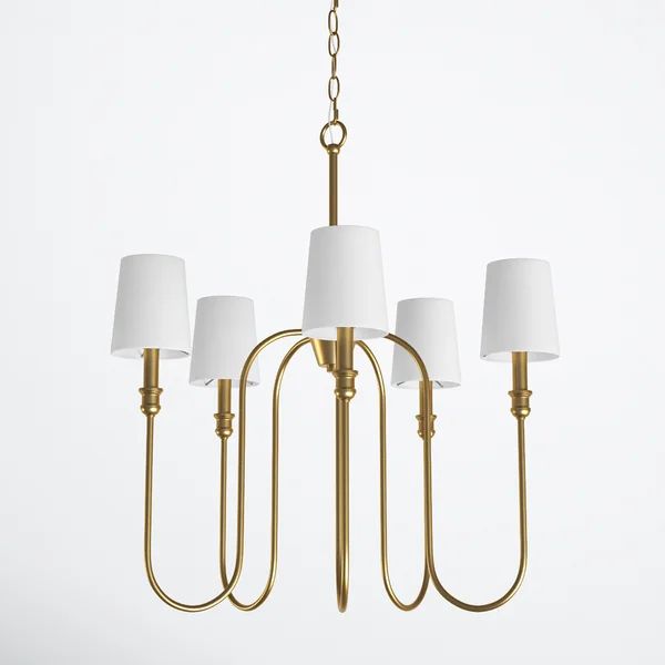 Sanibel 5 - Light Dimmable Classic / Traditional Chandelier | Wayfair North America