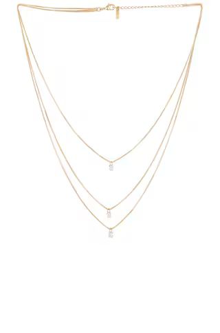 joolz by Martha Calvo x REVOLVE Triple Bezel Necklace in Gold from Revolve.com | Revolve Clothing (Global)