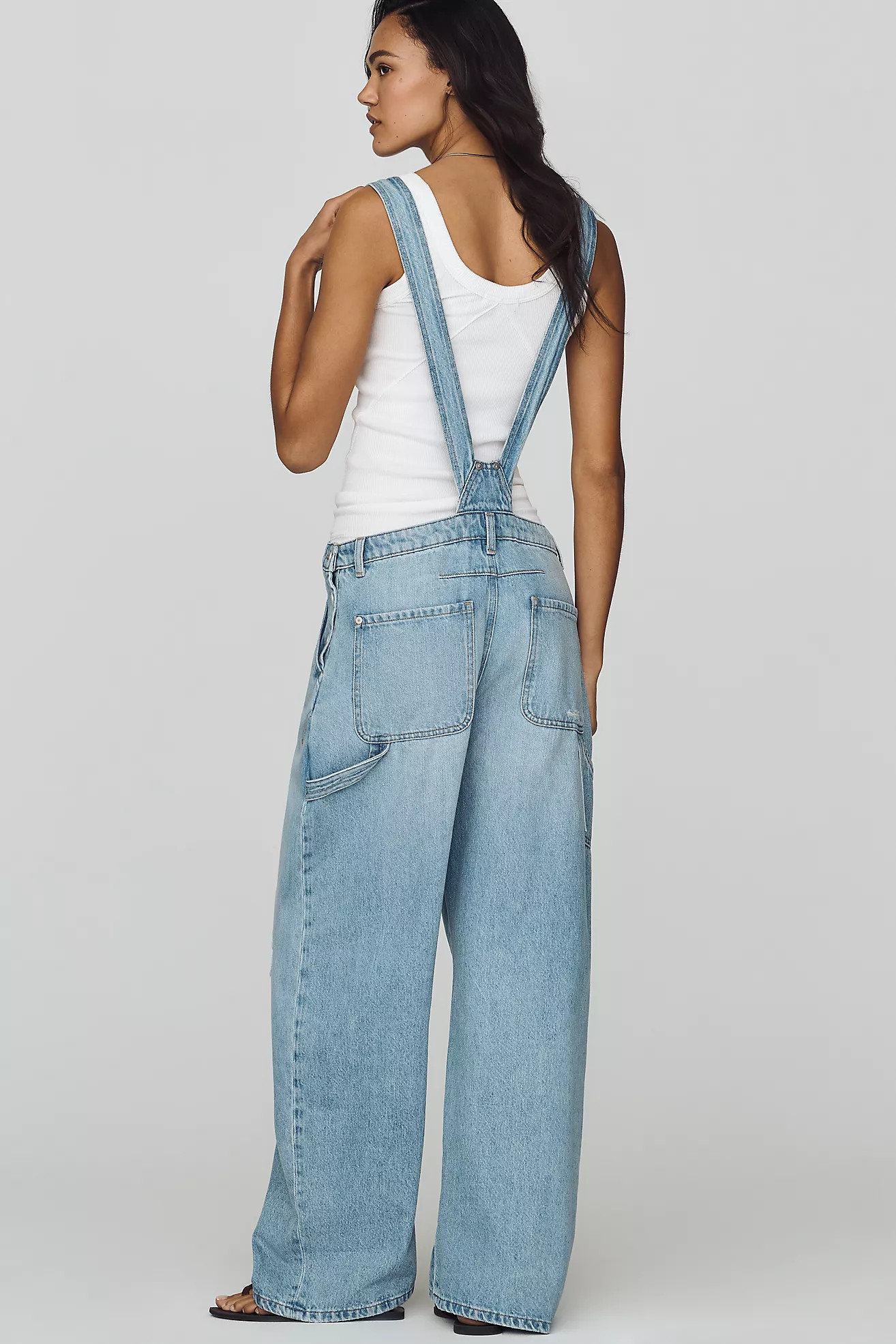 Pilcro Kayden Carpenter Barrel Overalls | Anthropologie (US)