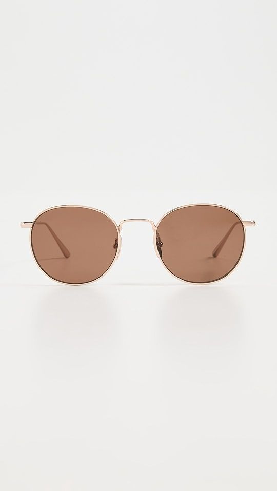 Steel Round Sunglasses | Shopbop