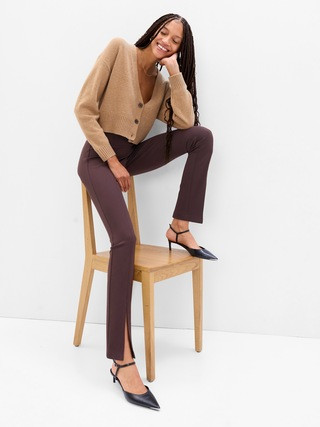 High Rise Slit-Front Leggings | Gap (US)