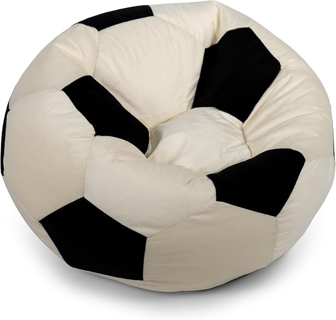 Big Joe Sports Ball Child-Sized Bean Bag Chair for Kids, Soccer Ball Plush, Ultra-Soft Lightweigh... | Amazon (US)