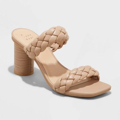 Women&#39;s Basil Heels - A New Day&#8482; Brown 7 | Target