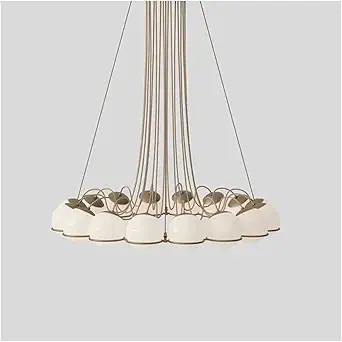 Modern Creative Glass Ball Chandelier Living Room Restaurant Bedroom Designer Pendant Lamp Interi... | Amazon (US)
