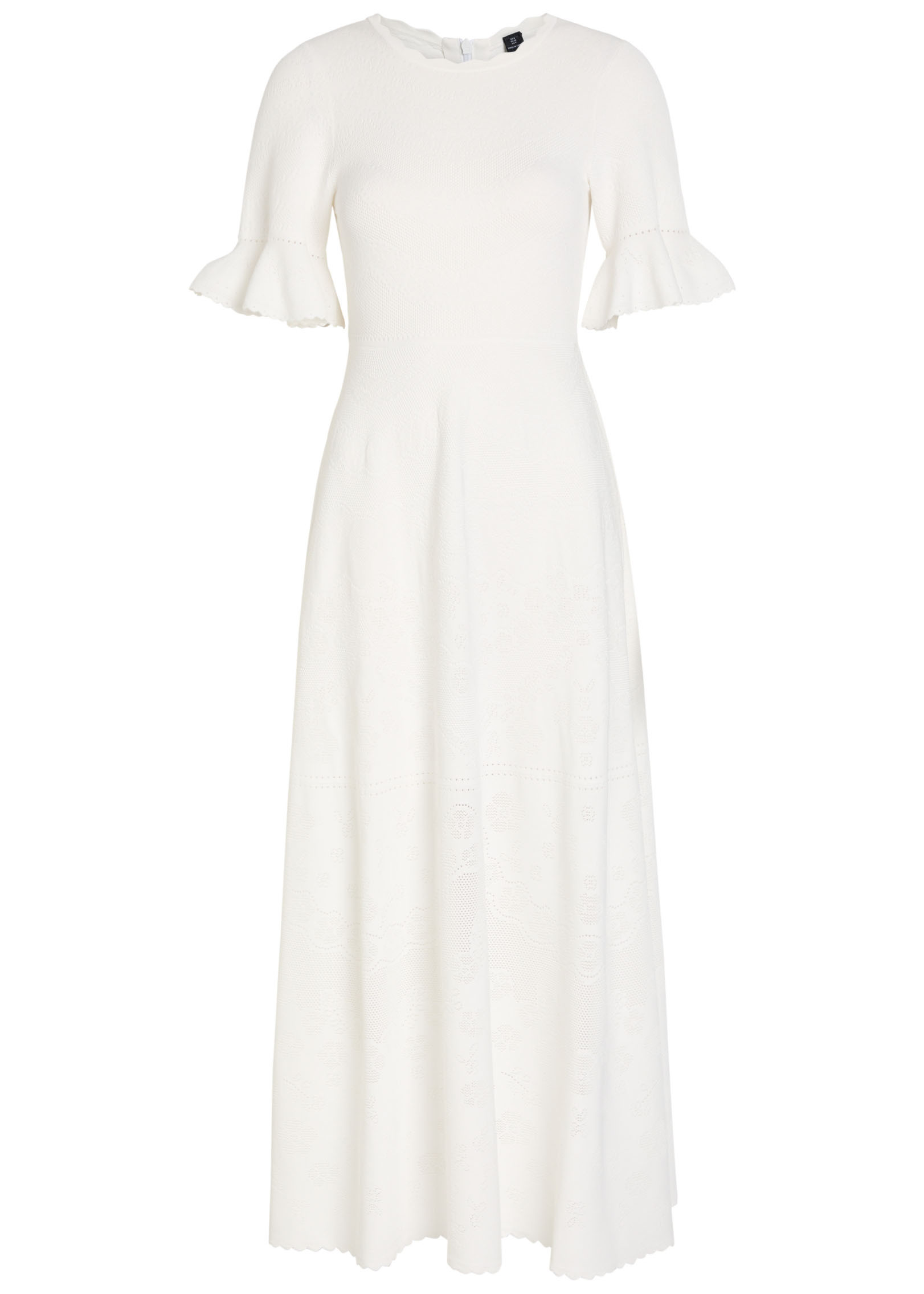 Scalloped pointelle-knit gown | Harvey Nichols