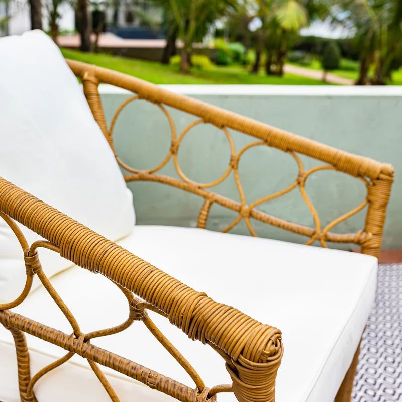 Irondale Wicker/Rattan Seating Group with Cushions | Wayfair North America