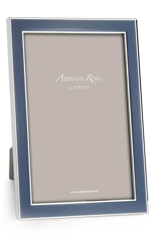 Addison Ross London Enamel Picture Frame in Blue at Nordstrom, Size 4X6 | Nordstrom