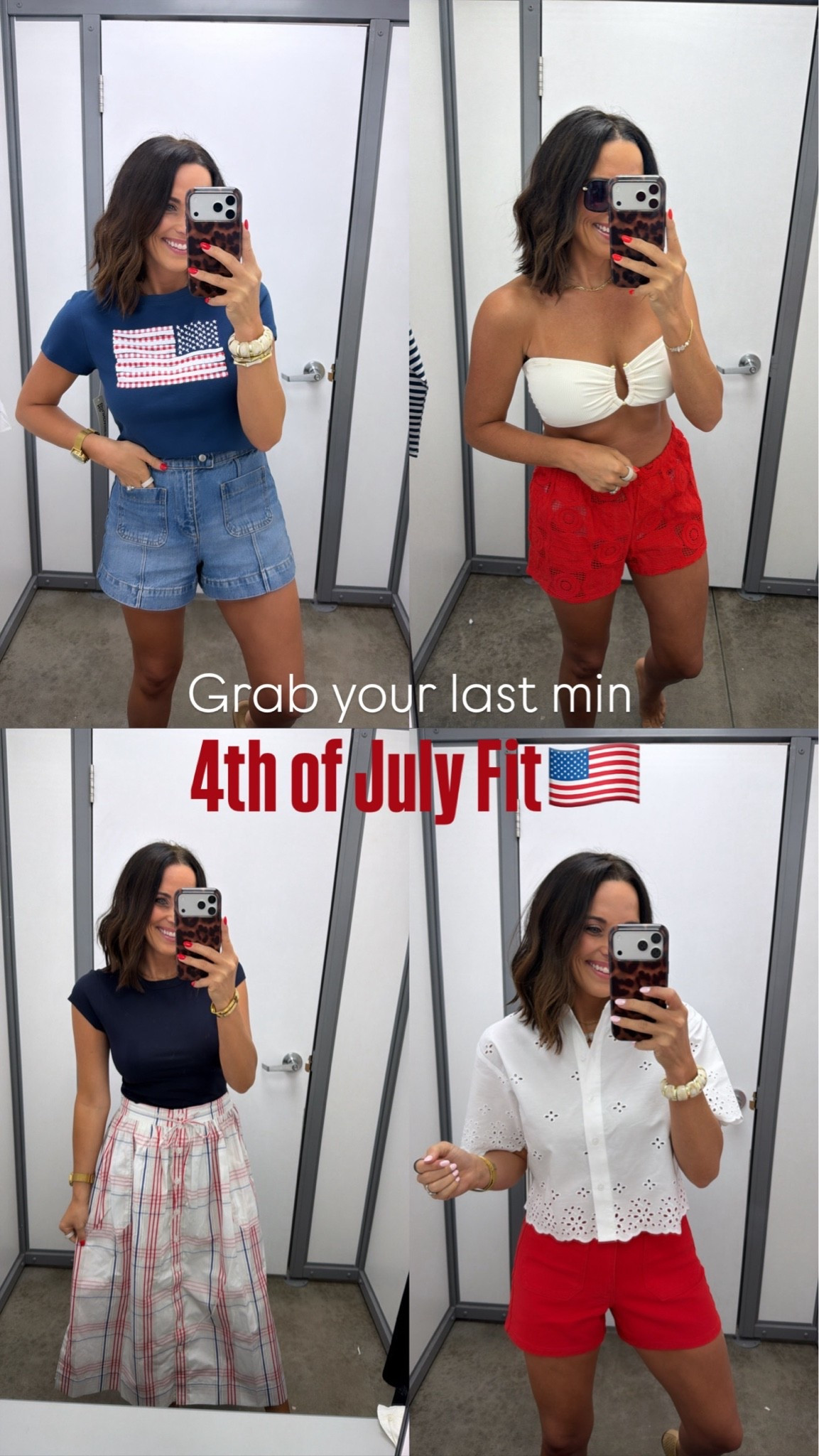 Grab your last-minute 4th of July outfit before it’s gone! 🇺🇸 These Walmart finds are too good to pass up—from casual BBQ looks to pool day outfits, everything is affordable and perfect for the holiday weekend.

Wearing Size XS.
5’3” for reference.

#walmartfashion #walmartfinds #walmartstyle #4thofjulyoutfit #patrioticstyle #summerstyle #affordablefashion #ltkstyle