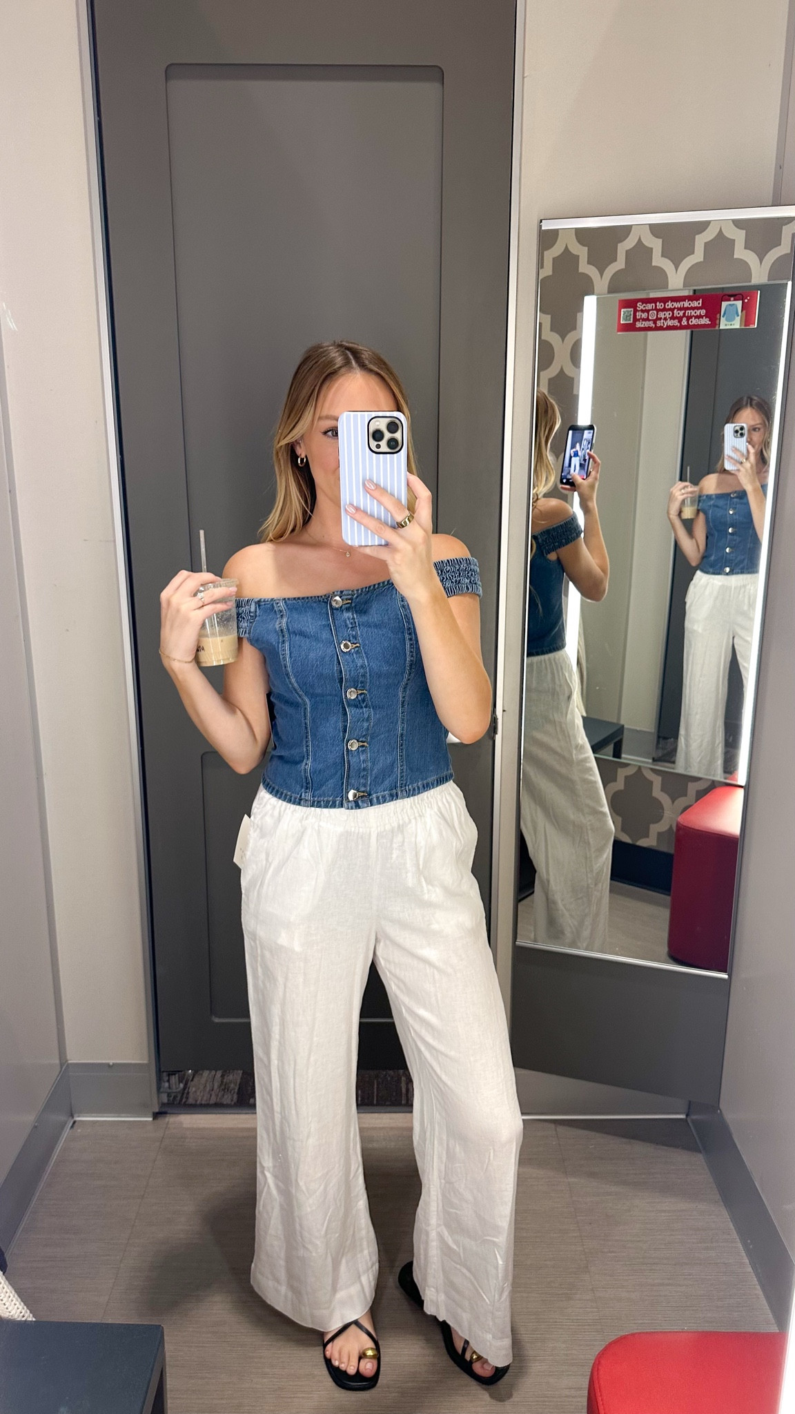 Been loving this denim top from Target! You can really dress this one up or down it would be so cute for a concert or lunch with friends! 

#LTKFestival #LTKSeasonal