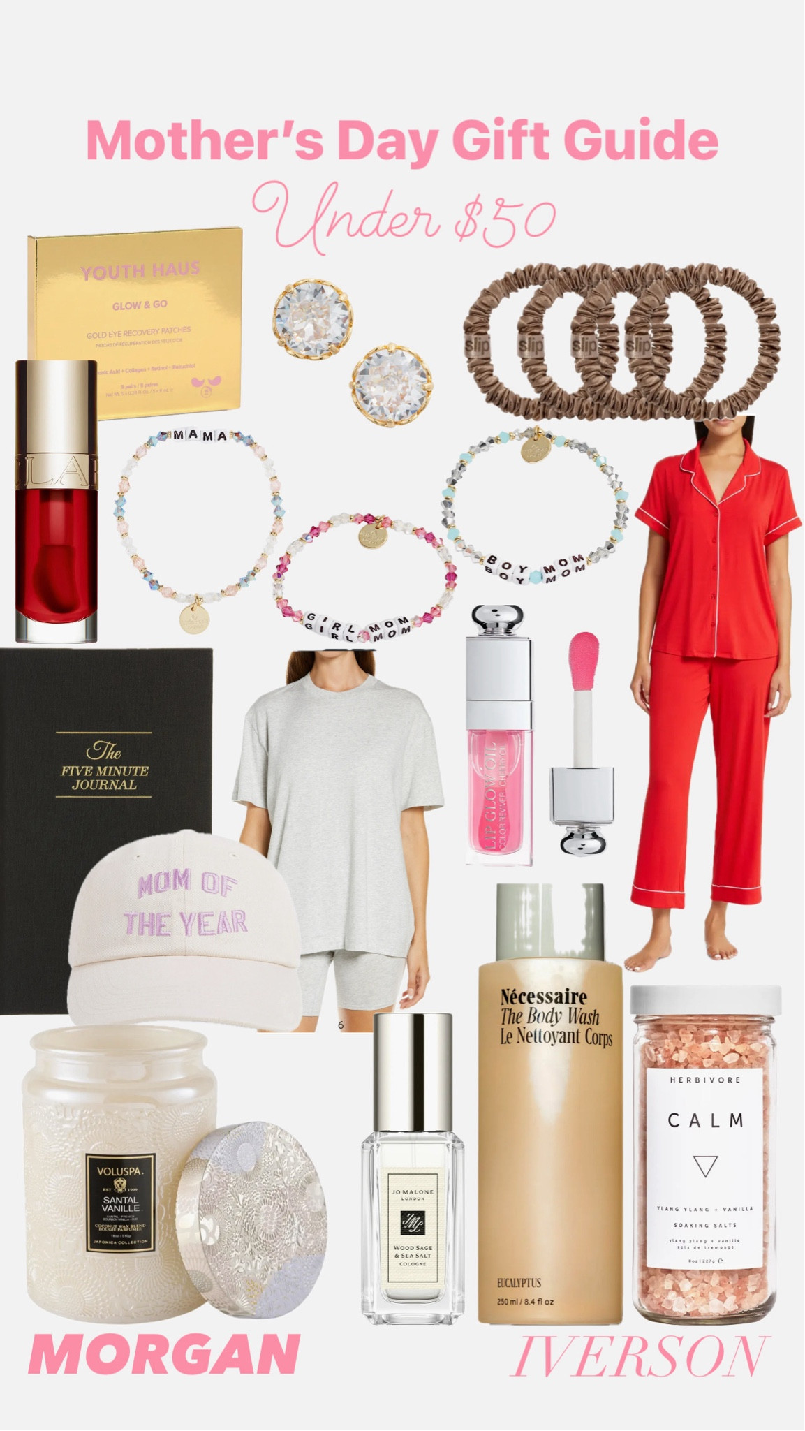 Mother’s Day Gift Guide ALL UNDER $50! These are all things I love! My love language is gift giving 🥰 if you have a woman in your life or even yourself you want to spoil this Mother’s Day then run while everything is still in stock! #morganiverson #giftguide #mothersday #under50 

#LTKbeauty #LTKGiftGuide #LTKfindsunder50