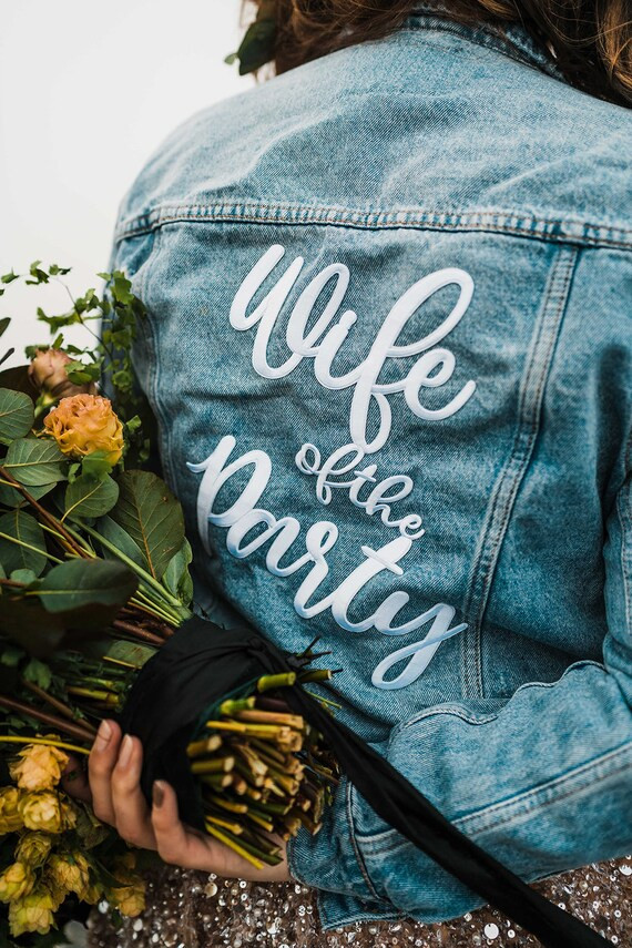 Wife of the Party Patch Bride & Bridal Party Patches  DIY | Etsy | Etsy (US)