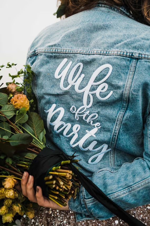 Wife of the Party Patch Bride & Bridal Party Patches  DIY | Etsy | Etsy (US)