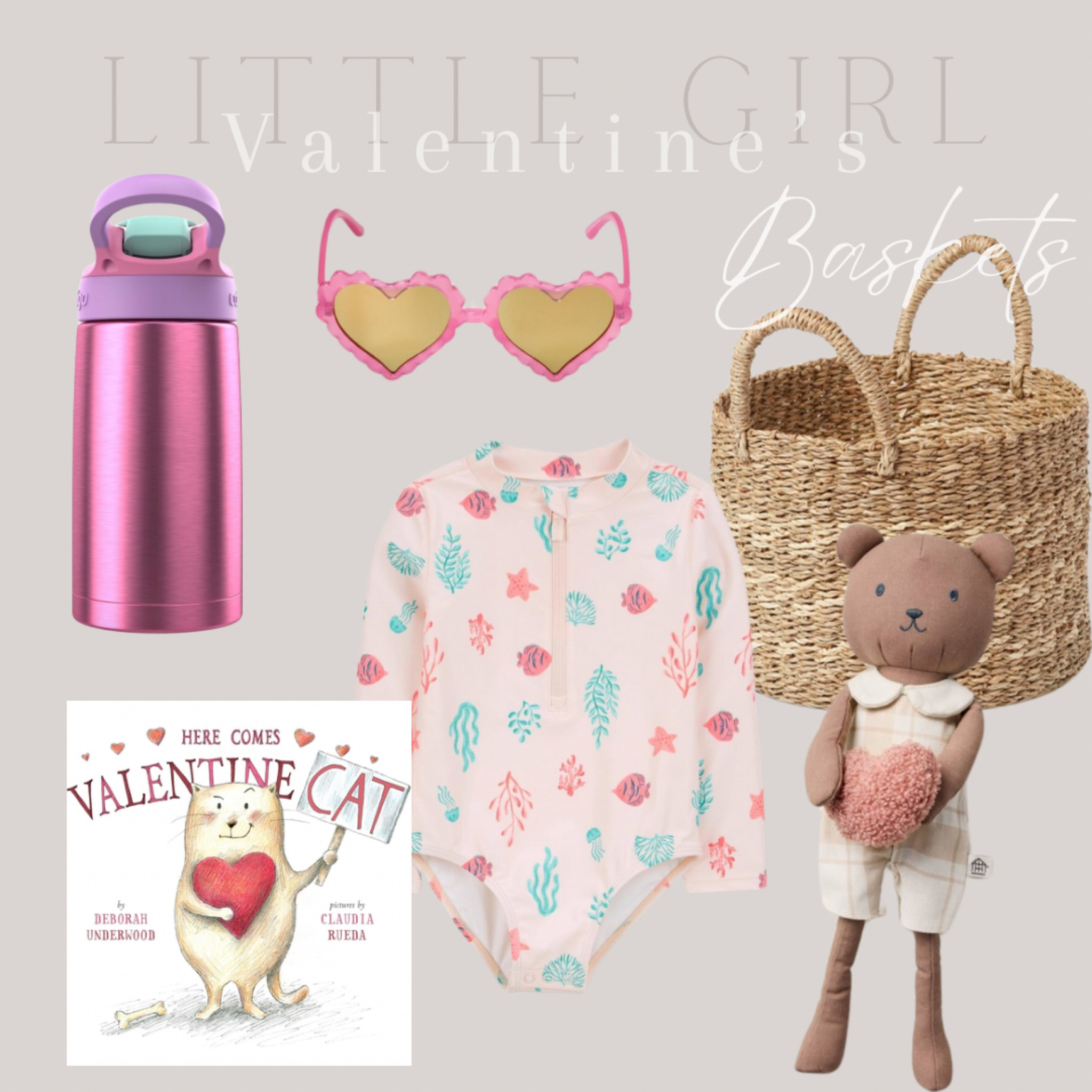 Little Girls Valentines Basket 💗


Basket, Valentines Day book, heart sunglasses, kids tumbler, stuffed animal, girls toys, kids swimsuit 


#amazon #target 

#LTKSeasonal #LTKGiftGuide #LTKKids