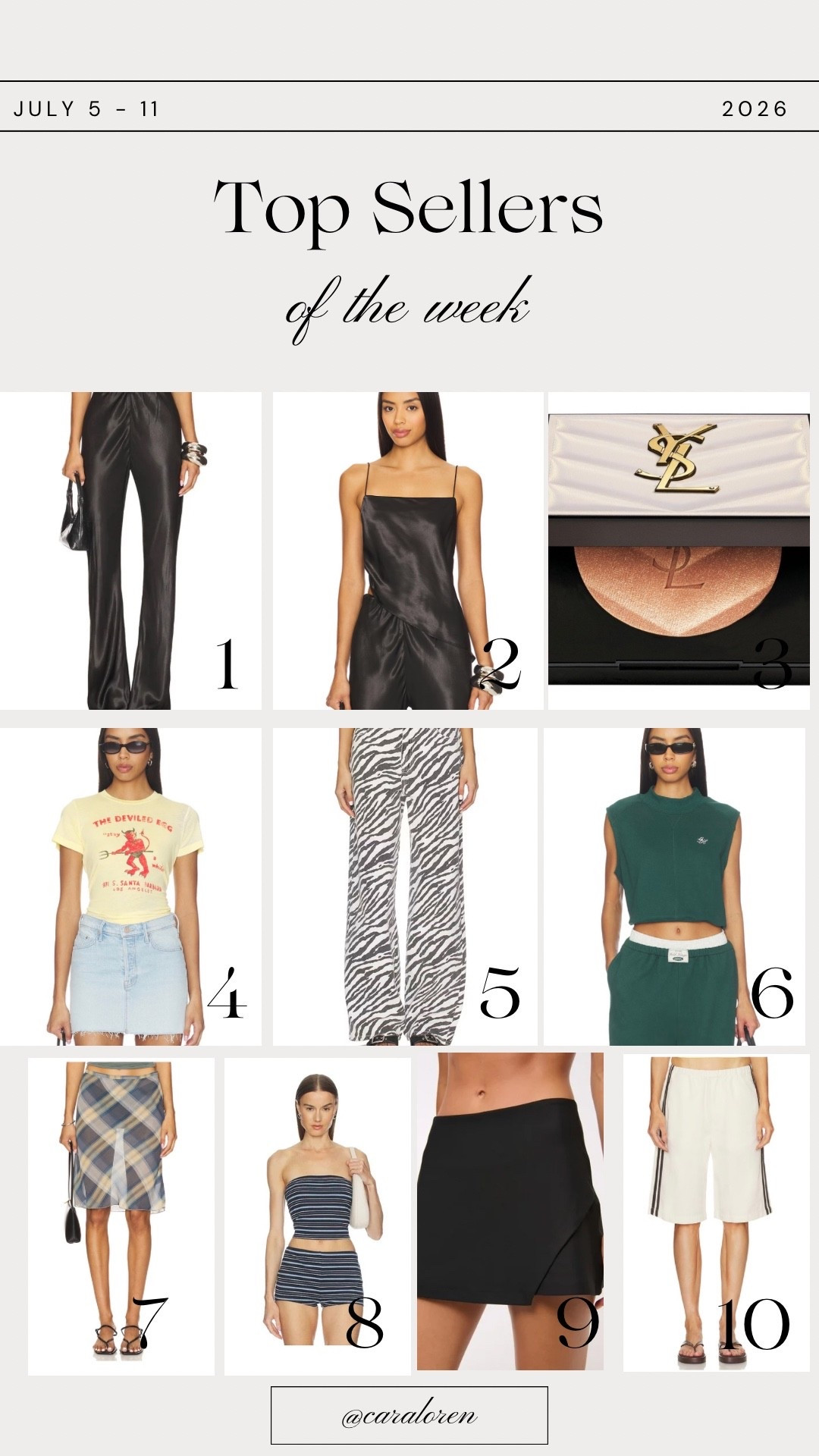 Last week’s best sellers!

#LTKPetite #LTKootd #LTKBeauty