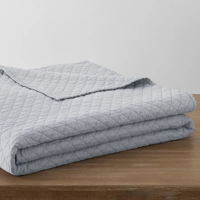 Jeffen Linen Blend Quilt | Wayfair North America