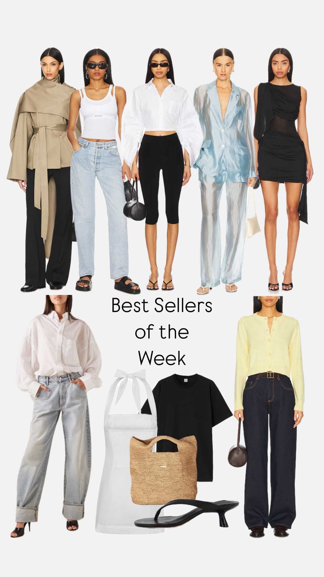 Best Sellers of the Week

Summer dresses, linen dress, denim, jeans, cardigan, sheer outfits, poplin shirt, 

#LTKSummerEdit #LTKStyleTip