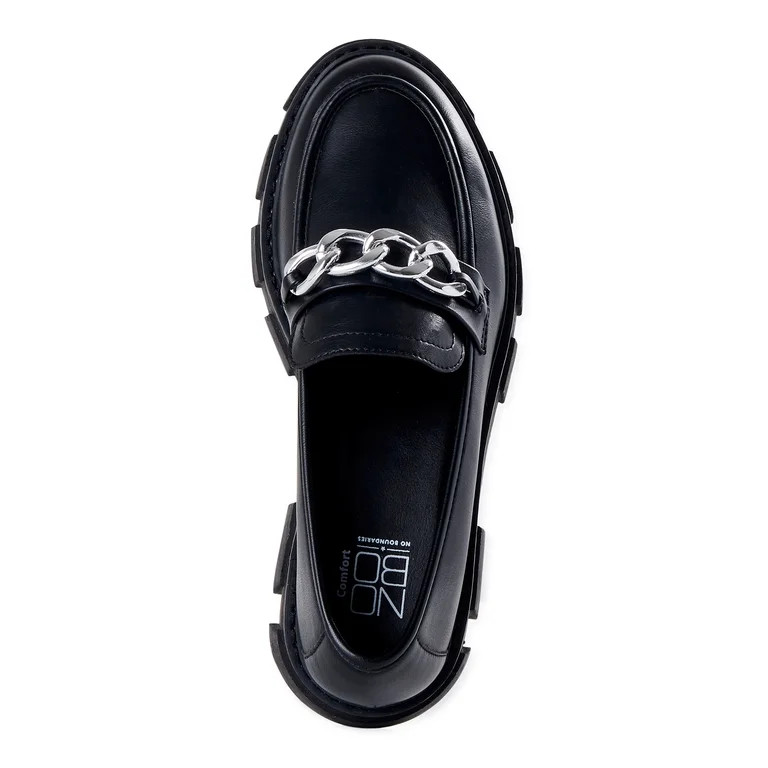 No Boundaries Women's Fashion Lug Loafers | Walmart (US)