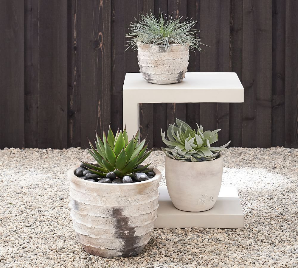 Artisan Hand Painted Terra Cotta Indoor/Outdoor Planters | Pottery Barn (US)