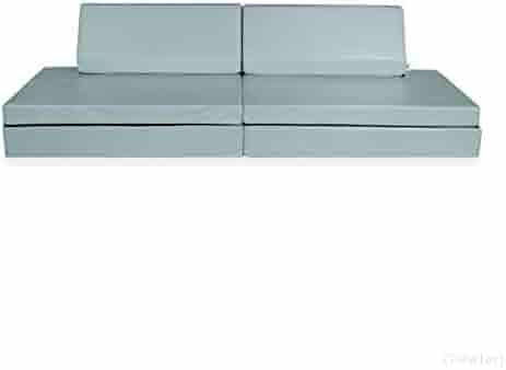 Foamnasium 1520 Kids Couch, Pewter | Amazon (US)