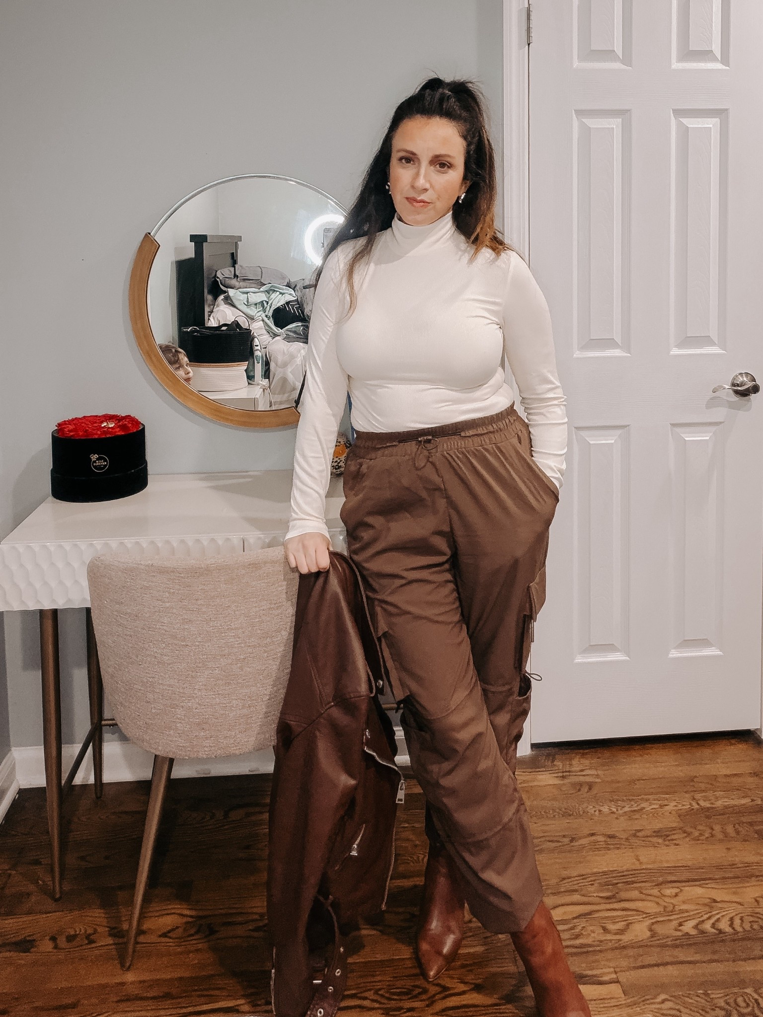 Love a good brown moment. 

#LTKOver40 #LTKmomlife #LTKootd