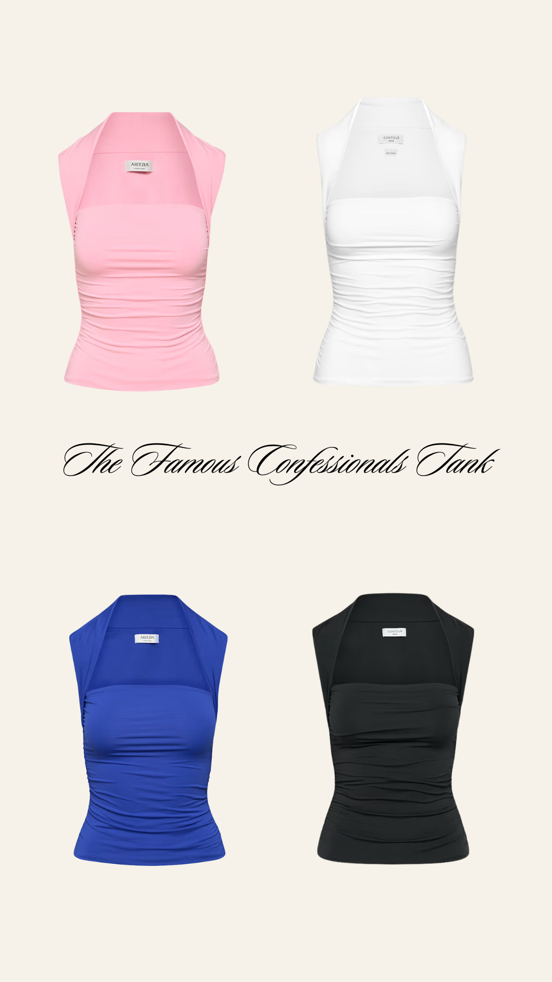 The tank you've all been asking about! Fits like a glove & comes in neutral and fun colors, so you must get more than one 🤭

I wore this during long filming days for my confessionals on this season of McBee Dynasty & it's become one of my most asked-for pieces! Linked for you below 🫶


#LTKFashion #LTKStyle #Aritzia #AritziaBasics #BasicTank #ContourTop #AsSeenOnMcBeeDynasty