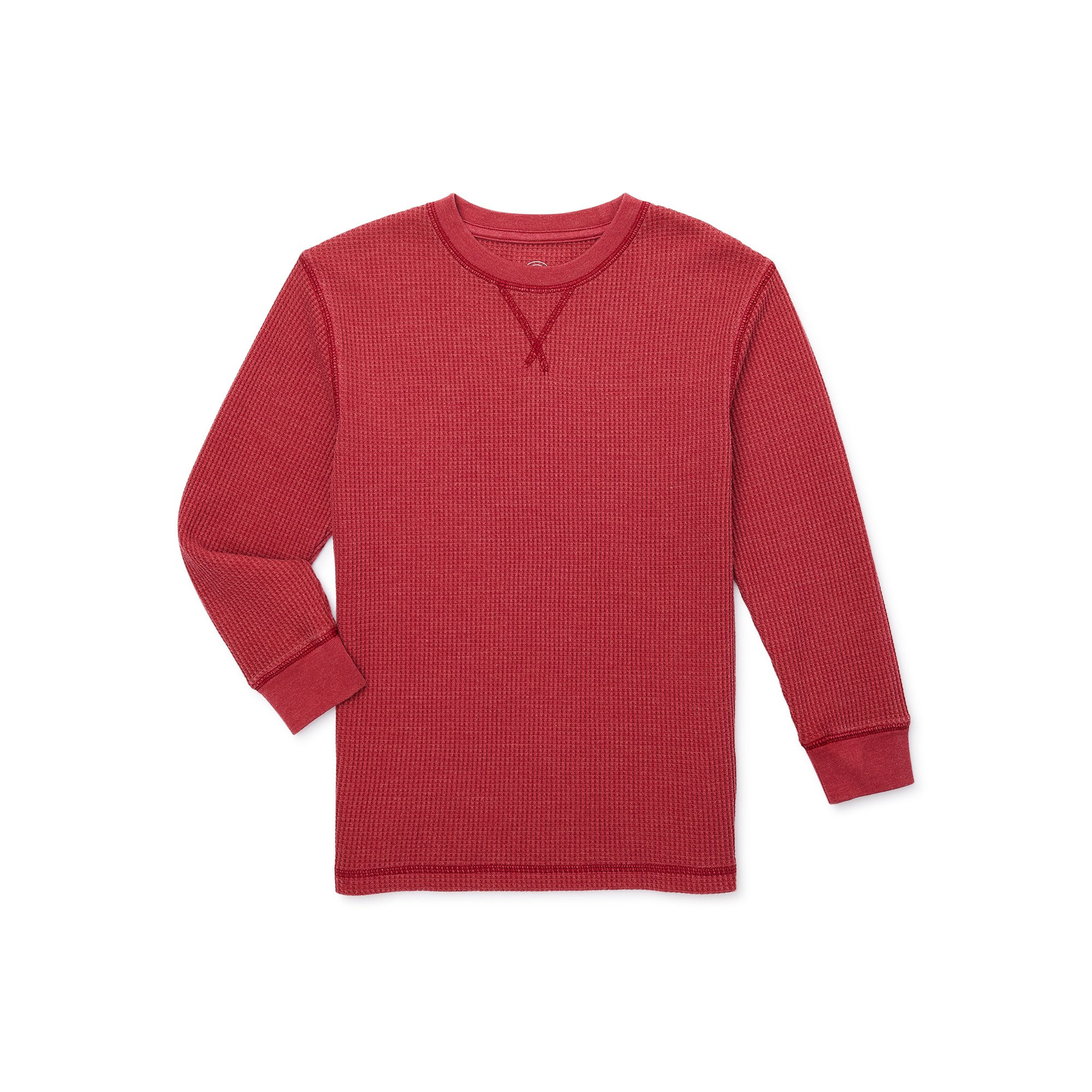 Wonder Nation Boys Long Sleeve Thermal Shirt, Sizes 4-18 & Husky | Walmart (US)
