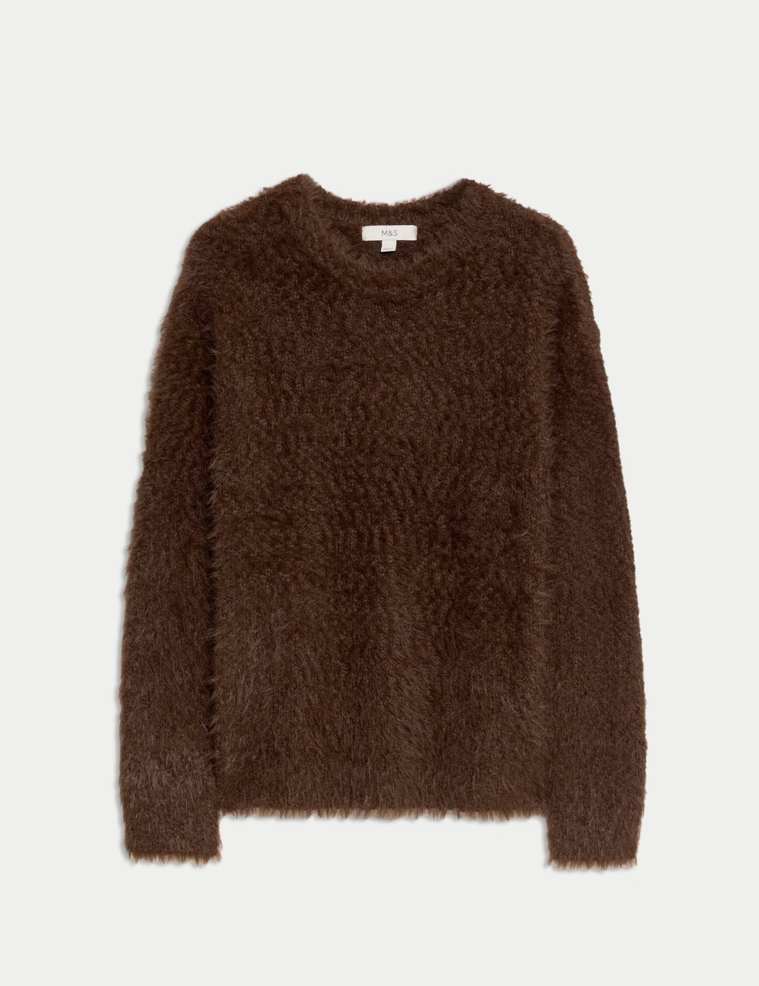 Textured Crew Neck Jumper | Marks & Spencer IE