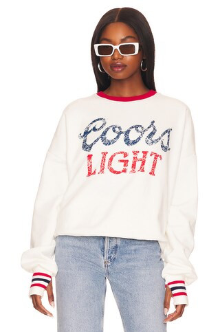 The Laundry Room Coors Light 1980 Jumper in White & Red from Revolve.com | Revolve Clothing (Global)