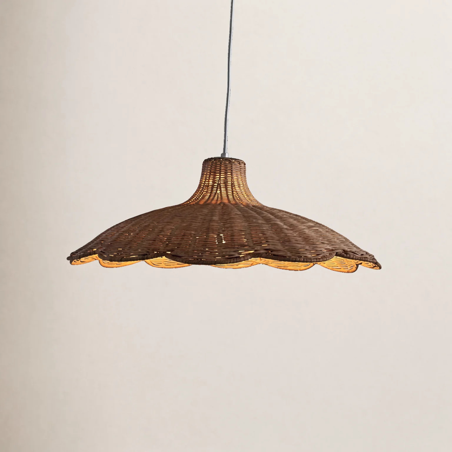 Orie 1-light Rattan Pendant Light | Wayfair North America