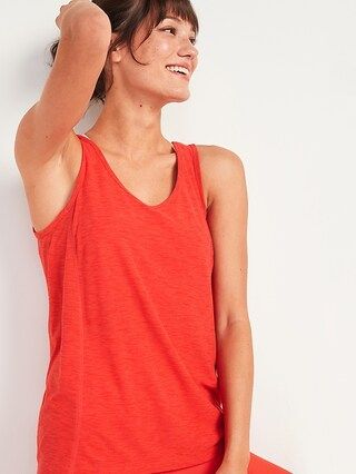 Breathe ON Tie-Back Tank Top for Women | Old Navy (US)