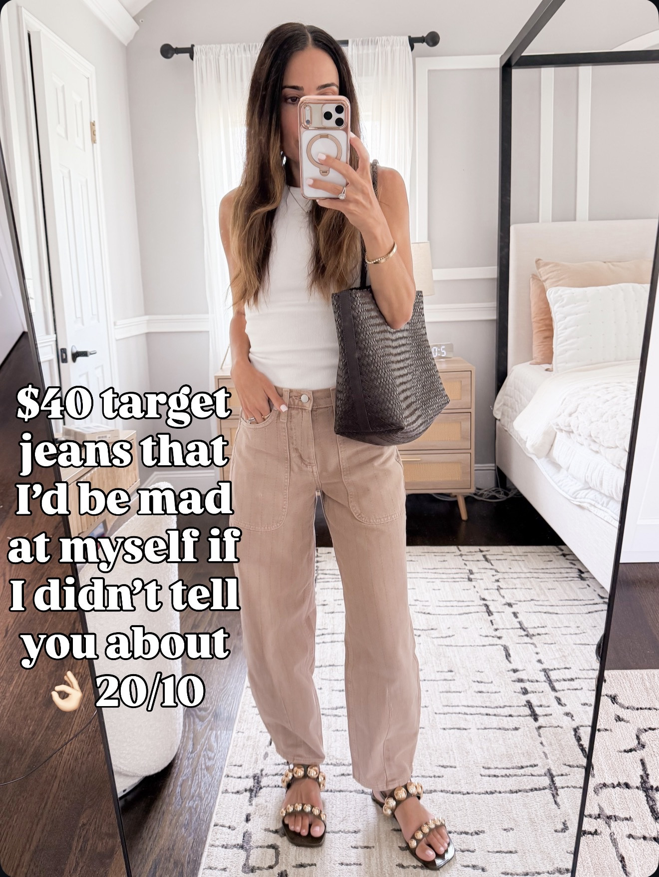 What I wore recently as a 43-year-old mom of 2 🤍

Apparently my summer uniform is: really good jeans, ridiculously comfy sets, bra-free tanks and anything I can throw on without overthinking it 😂

These are the pieces I’ve genuinely been reaching for on repeat—from $40 Target jeans and a $60 designer-looking pair to the softest matching set and my favorite lightweight summer denim.

#LTKOver40 #LTKSeasonal #LTKootd