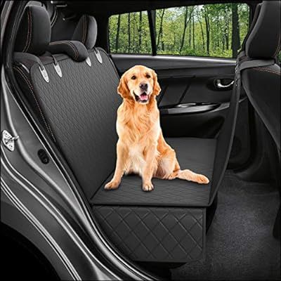 Dog Back Seat Cover Protector Waterproof Scratchproof Nonslip Hammock for Dogs Backseat Protectio... | Amazon (US)