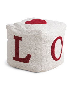 16x16 3d Sherpa Love Dice Pillow | Throw Pillows | Marshalls | Marshalls