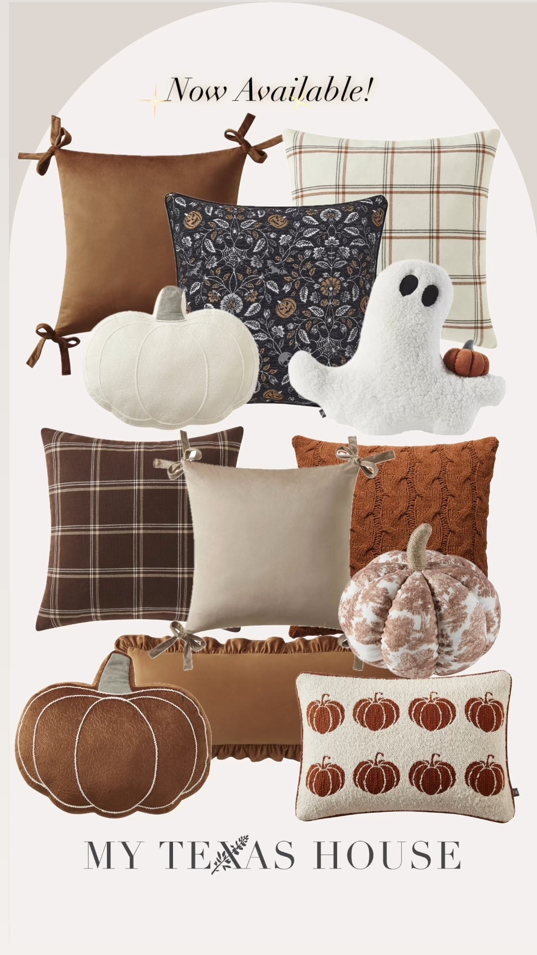 New fall and Halloween pillows from
My Texas House at Walmart! Online only!

#LTKFindsUnder50 #LTKSeasonal #LTKHome