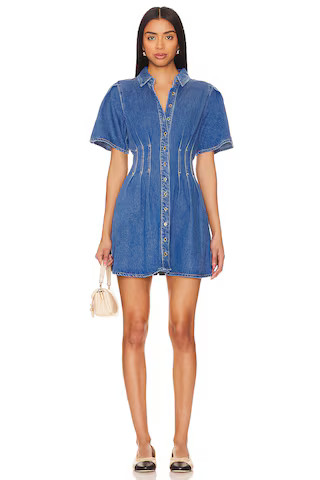 HEARTLOOM Karia Dress in Denim from Revolve.com | Revolve Clothing (Global)