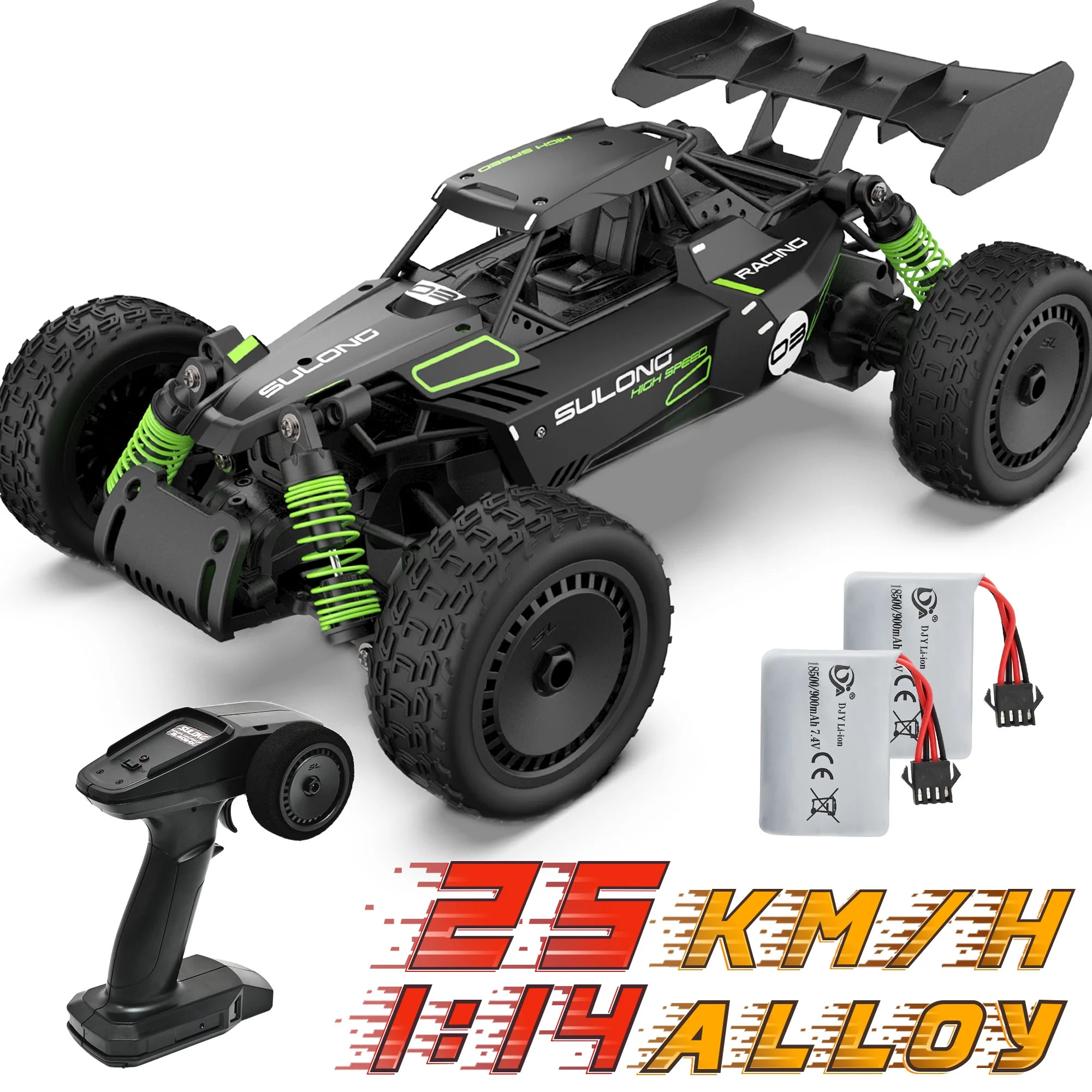 Remote Control Car - 1:14 Alloy High Speed Fast RC, 25 KM/H RC Racing Cars, RC Drift Car for Kids... | Walmart (US)