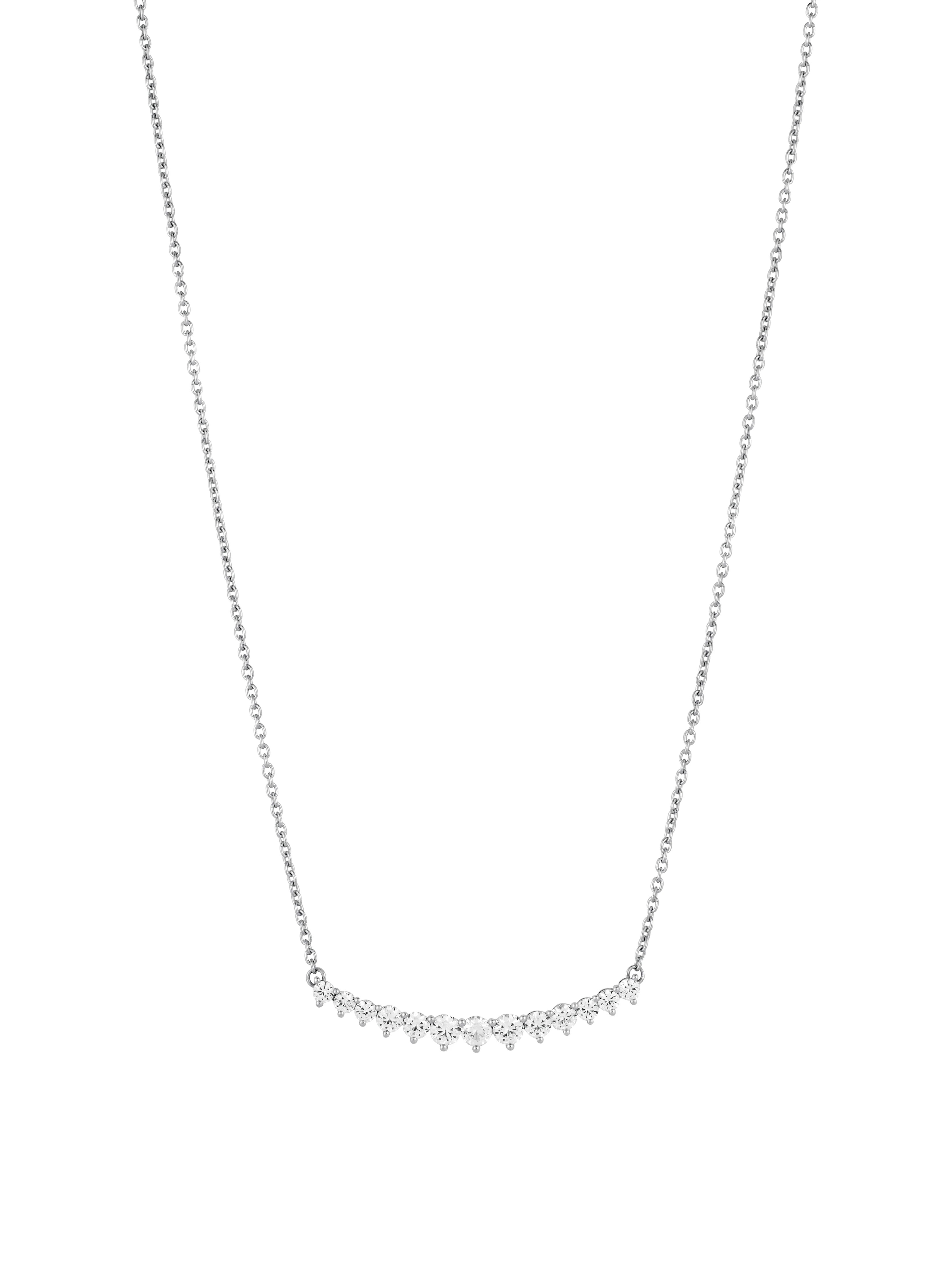 CURVE, LAB SILVER NECKLACE | Dorsey