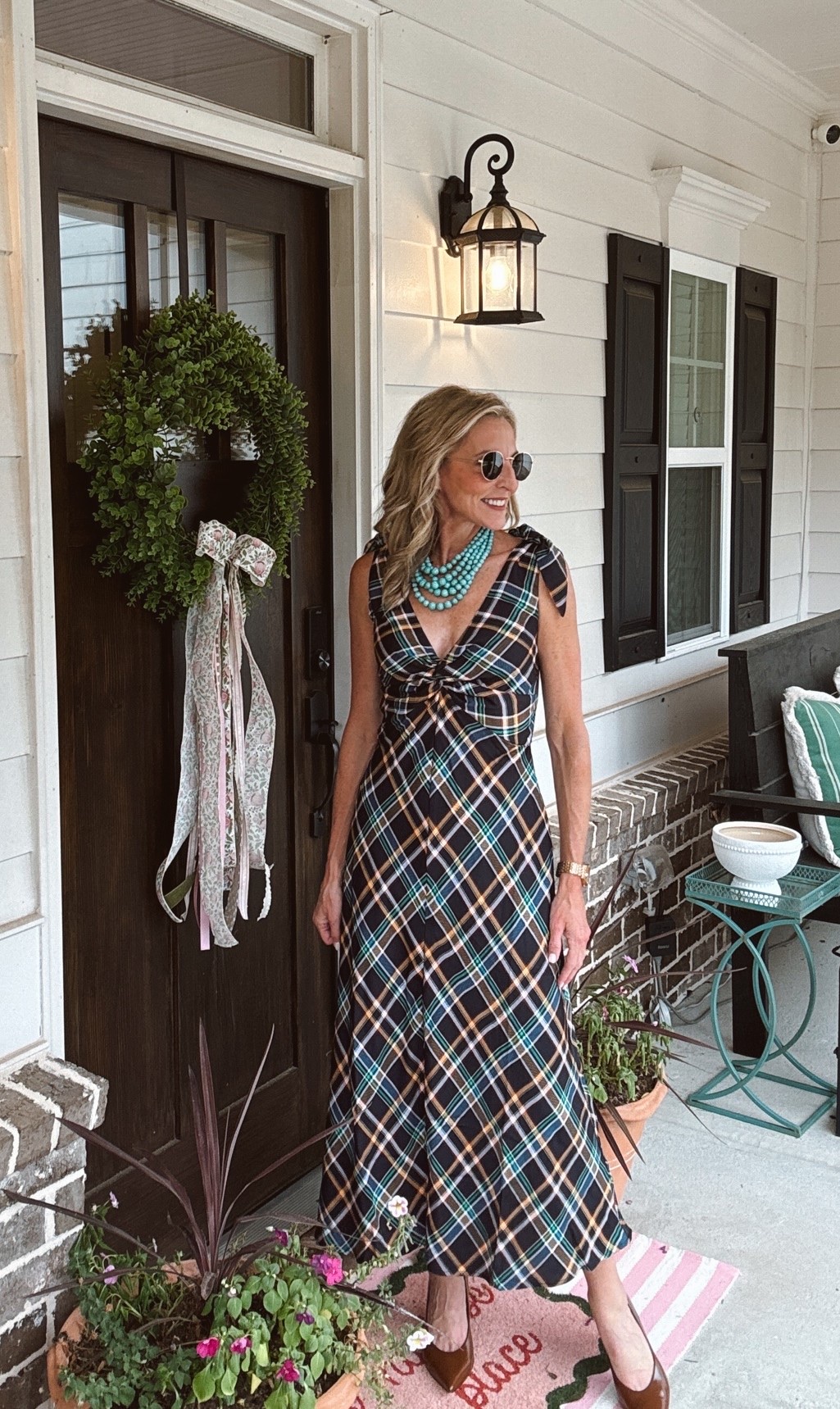 DATE NIGHT? I’m your girl. WEDDING GUEST? I’m your girl. GIRLS’ NIGHT? I’m your girl. 💃 Okayyyy Walmart… this dress is GOOD. Like where-did-you-get-that-dress good. Comment DRESS and I’ll send you the link to both!

The twist-front detail, the tie shoulders, the flattering fit, the prints… and THEN you tell me it’s only $36 AND machine washable?! 🙌

I grabbed both because obviously I couldn’t choose. 😂 The plaid is giving me all the fall feels and that blue print is just SO pretty.

Wedding guest ✔️
Date night ✔️
Dinner ✔️
Church ✔️
Vacation ✔️
Fall events ✔️

Basically, if you have somewhere to go… this is your dress.

I’m wearing an XS in both for reference.

Walmart fashion, Walmart finds, Walmart dresses, Walmart dress, Walmart fall fashion, Walmart fall finds, Free Assembly dress, Free Assembly Walmart, affordable dresses, affordable fashion, fall dresses, fall dress 2026, wedding guest dress, fall wedding guest dress, date night dress, date night outfit, girls night outfit, church dress, teacher dress, work dress, midi dress, maxi dress, plaid dress, fall plaid dress, printed dress, flattering dress, affordable wedding guest dress, dresses under $50, Walmart dresses under $50, $36 dress, machine washable dress, women’s fall fashion, women over 40 fashion, women over 50 fashion, fashion over 50, style over 50, 50 year old style, mom style, teacher style, affordable style, budget fashion, elevated affordable fashion, fall outfit ideas, fall event outfit, fall wedding outfit, vacation dress, dinner outfit, transitional fall fashion, Walmart new arrivals, Walmart fashion finds, Free Assembly new arrivals, affordable fall wardrobe, classic fall style, preppy fall style, everyday dresses, dressy casual outfit, fall date night outfit
