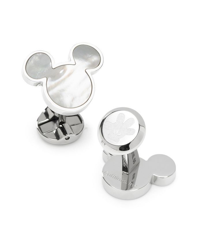 Disney Men's Mickey Mouse Mother of Pearl Cufflinks & Reviews - All Accessories - Men - Macy's | Macys (US)
