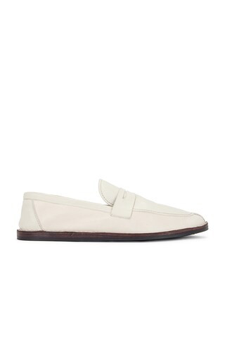 The Row Cary Loafer in Ivory | FWRD 