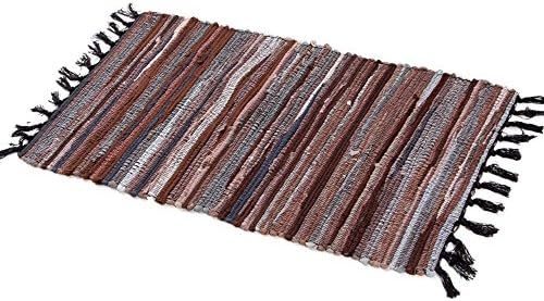 Zeafeel Chindi Rag Rug, Machine Washable Cotton Reversible Rag Rug Hand Woven Multi Color Striped... | Amazon (US)