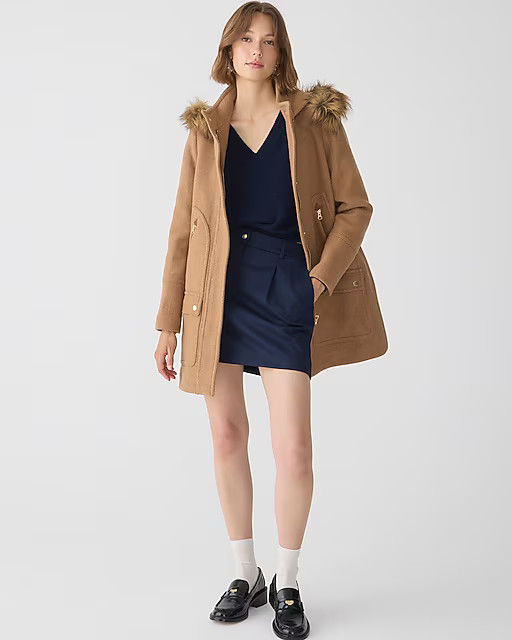 New chateau parka in Italian stadium-cloth | J. Crew US