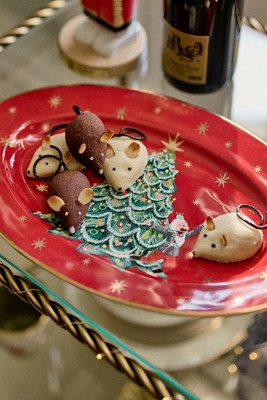 New York City Ballet Stoneware Platter | Anthropologie (US)