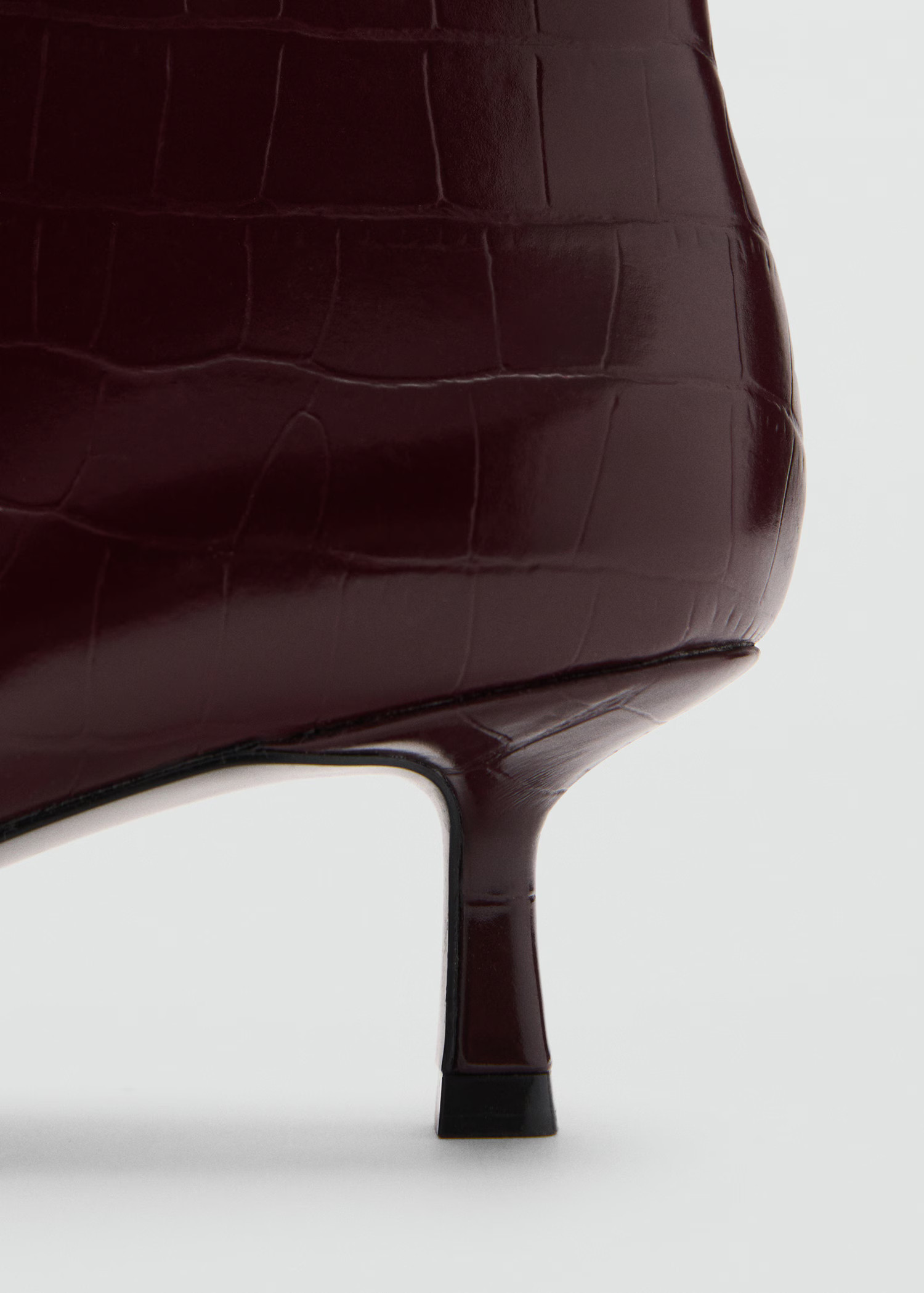 Kitten-heel coco boots  - Women | MANGO Canada | Mango Canada