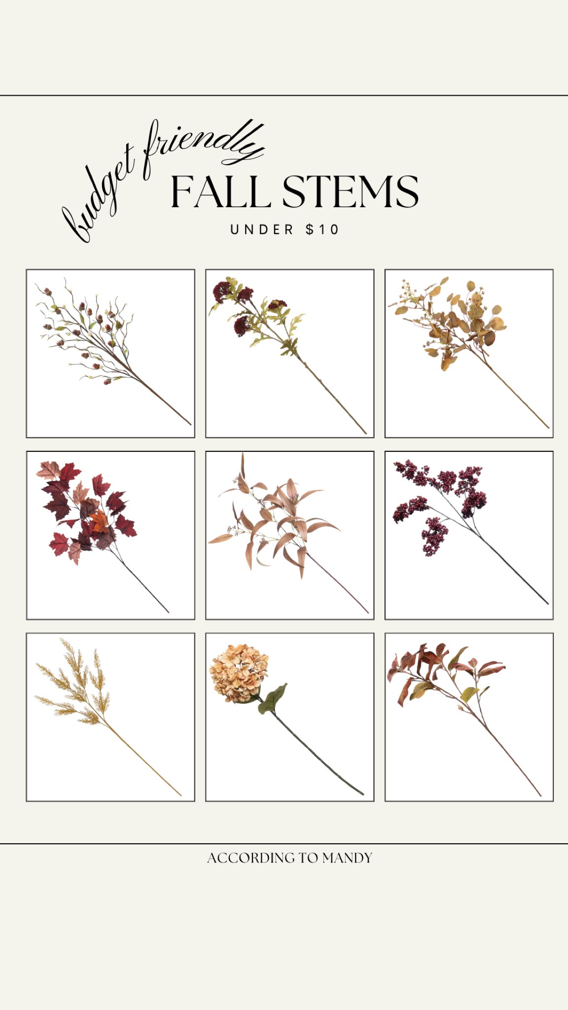 Budget Friendly Fall Stems // all on sale for under $5!

fall stems, seasonal home decor, seasonal home finds, seasonal home favorites, michael’s seasonal decor, michael’s fall decor, michael’s stems 



#LTKHome #LTKSeasonal #LTKFallSale