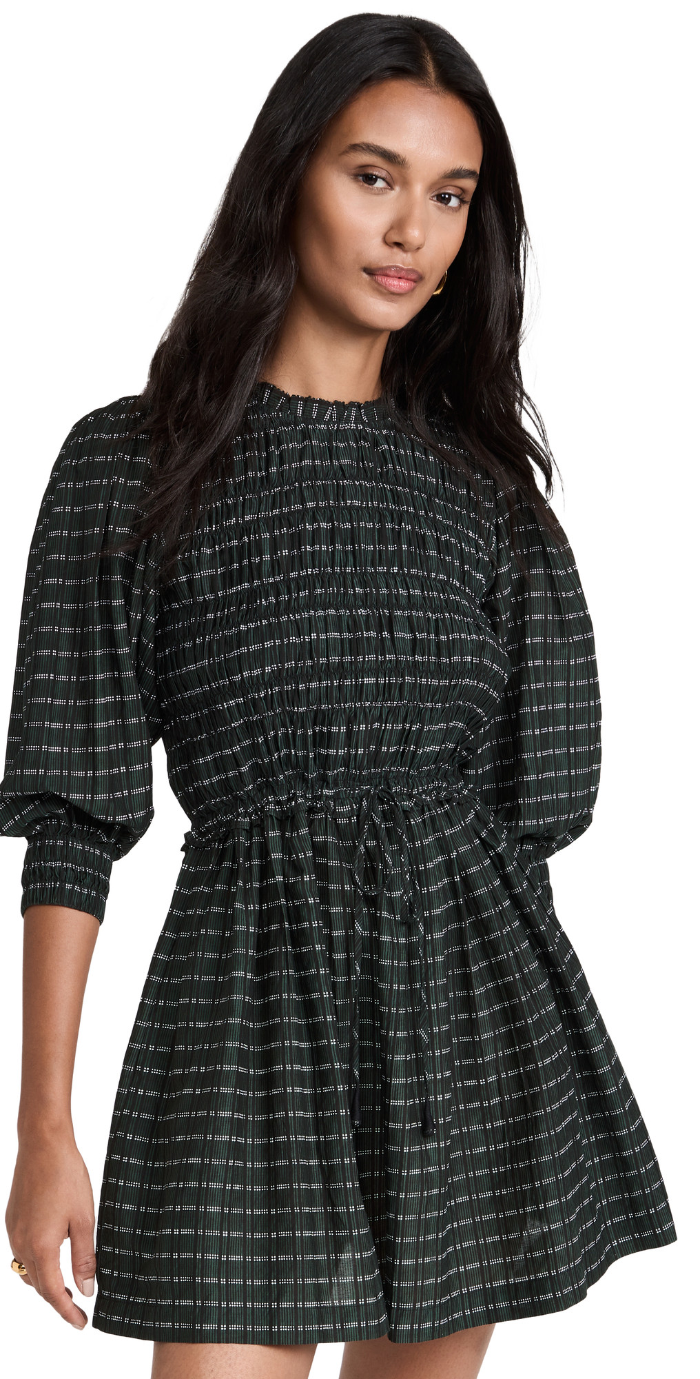 Apiece Apart Aldea Smocked Mini Dress | Shopbop