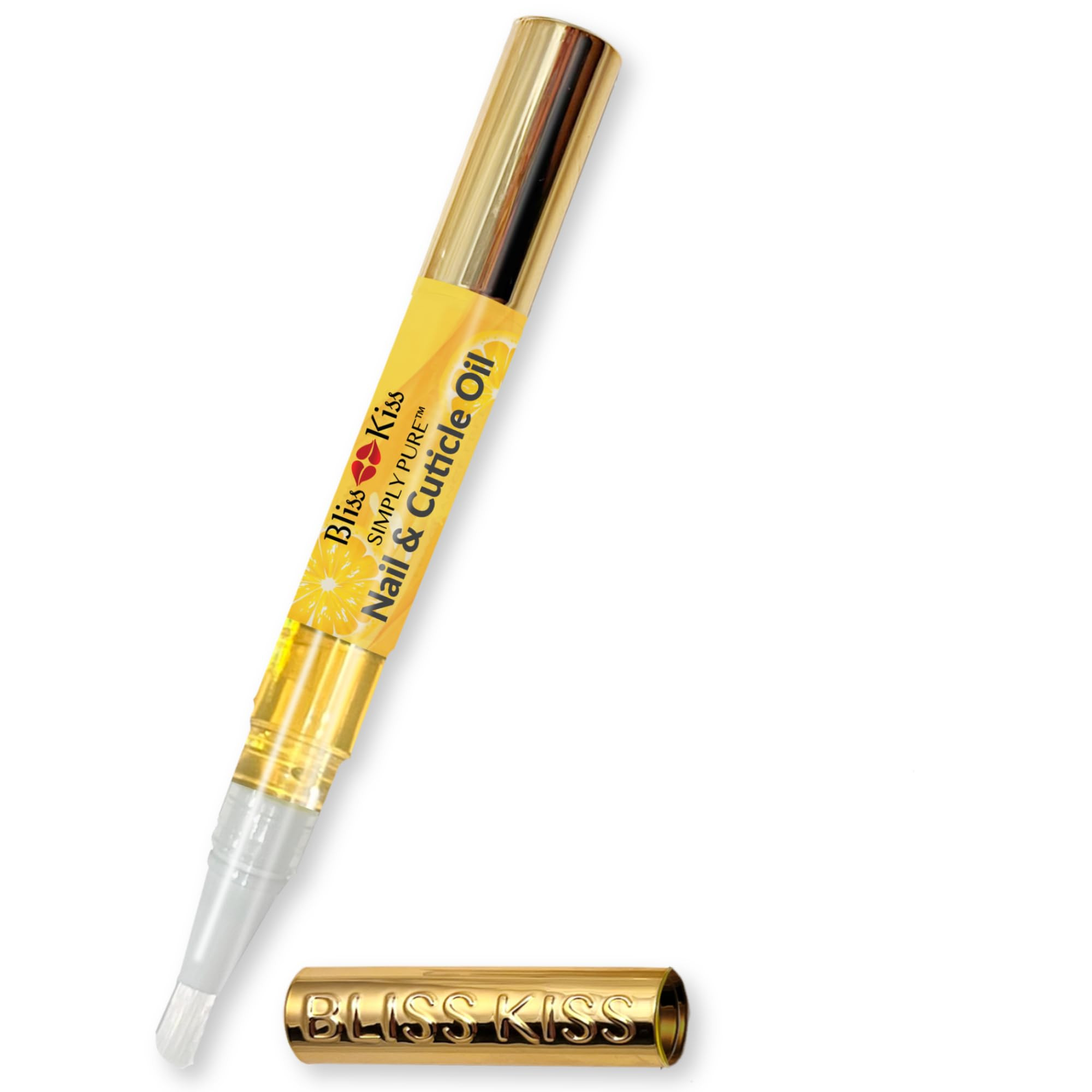 Bliss Kiss | 1 Crisp Fragrance | Nail Oil Cuticle Pen w/Vitamin E & Jojoba⏤Nail Strengthener Na... | Amazon (US)