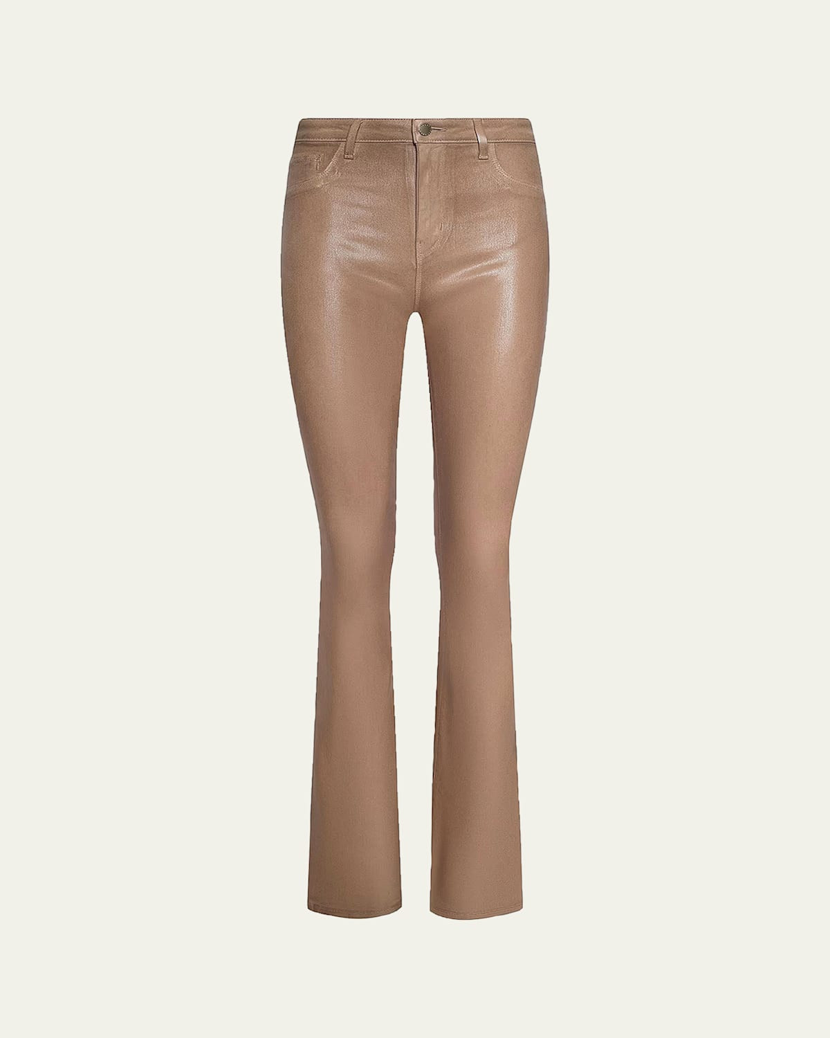 Marty Ultra High-Rise Coated Flare Jeans | Bergdorf Goodman