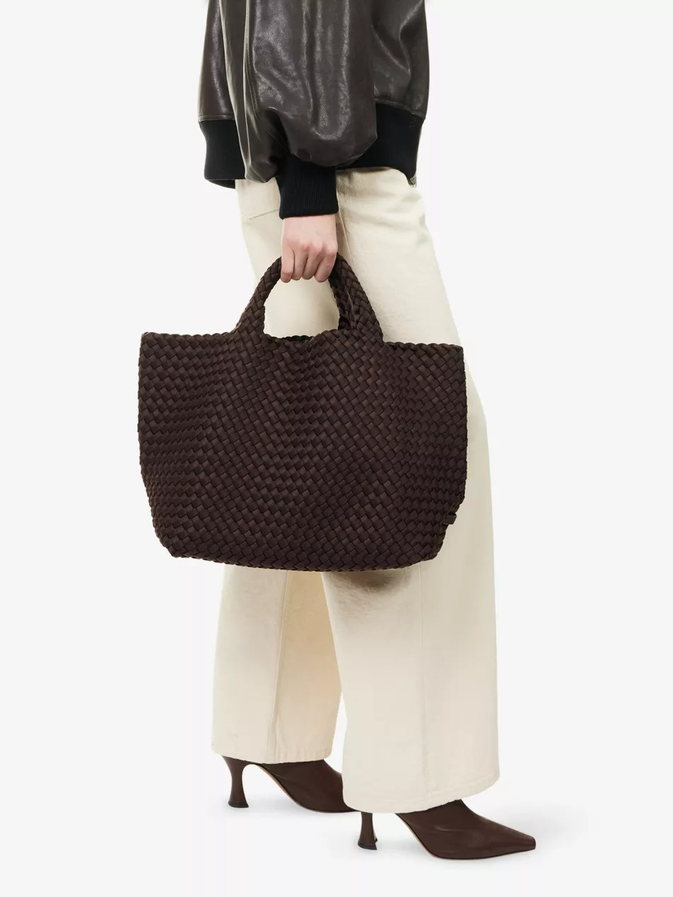 St Barths Medium Woven Tote Bag | Selfridges
